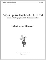 Worship We the Lord, Our God SATB choral sheet music cover